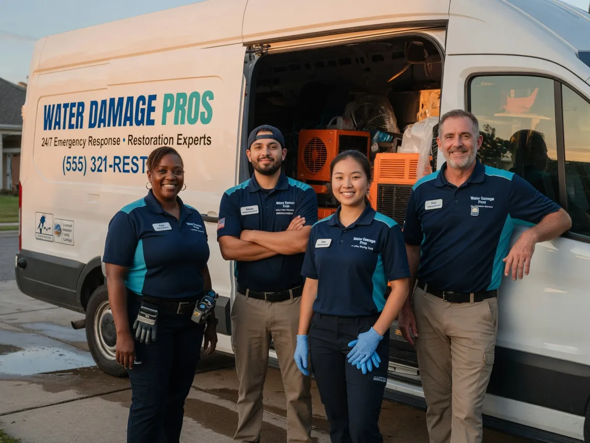 Water Damage Restoration company in Mantador, ND
